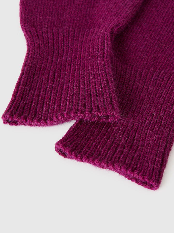 KNITTED GLOVES Women image number 3